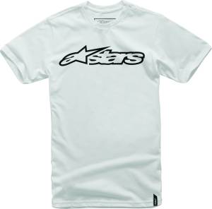 BLAZE TEE WHITE/BLACK 2X