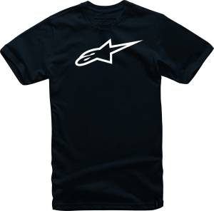 AGELESS TEE BLACK/WHITE SM