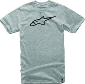 AGELESS TEE GREY/BLACK LG