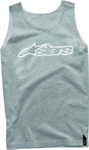 BLAZE TANK ATHLETIC HEATHER/WHITE 2X