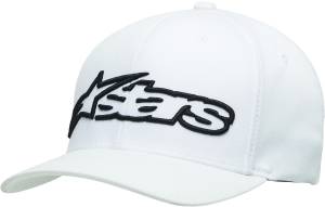 BLAZE FLEXFIT HAT WHITE/BLACK LG/XL