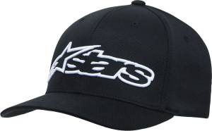 BLAZE FLEXFIT HAT BLACK/WHITE LG/XL