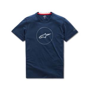 DISK RIDE DRY TEE NAVY 2X