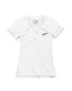 WOMEN'S AGELESS V-NECK TEE WHITE LG