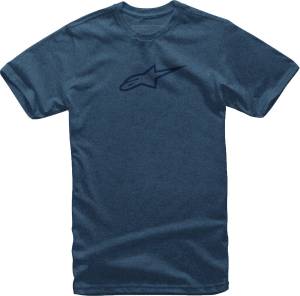 AGELESS II TEE NAVY HEATHER 2X