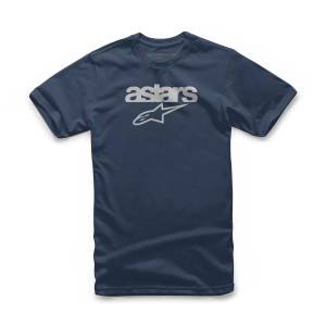 HERITAGE BLAZE TEE NAVY 2X