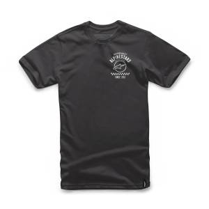 FAZZTRACK TEE BLACK 2X