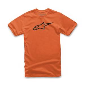 YOUTH AGELESS TEE ORANGE/BLACK XS