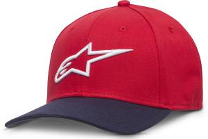 CURVE HAT RED/NAVY SM/MD