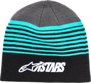 PURPS BEANIE TEAL BLACK