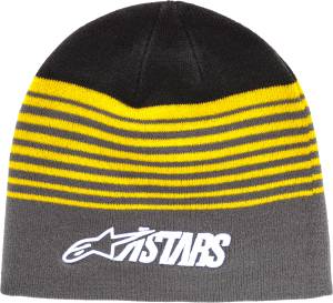 PURPS BEANIE YELLOW BLK