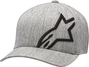 CORP SHIFT 2 CURVED HAT GREY HEATHER/BLACK LG/XL