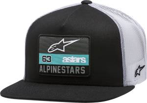 SPONSORED HAT BLACK/WHITE OS