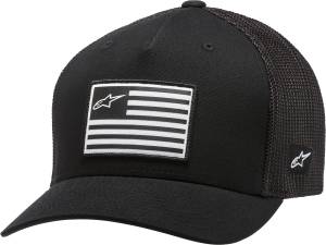 FLAG HAT BLACK LG/XL