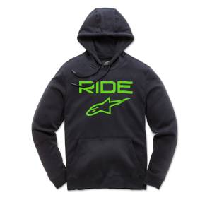 RIDE 2.0 FLEECE BLACK/GREEN 2X