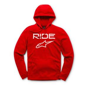 RIDE 2.0 FLEECE RED/WHITE 2X