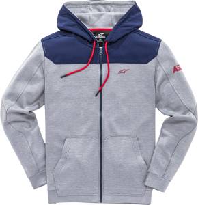 VENOM FLEECE GREY HEATHER/NAVY 2X