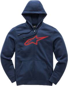 AGELESS II FLEECE NAVY/RED LG