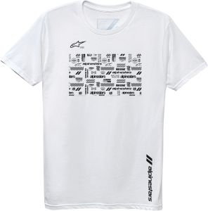 CHAOTIC TEE WHITE SM