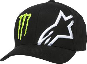 MONSTER CORP HAT BLACK LG/XL