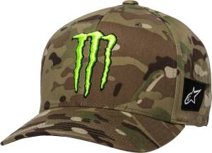 MONSTER MULTICAMO HAT GREEN LG/XL