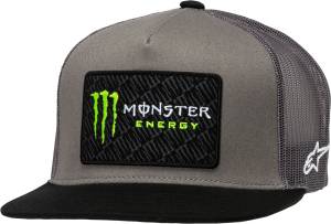 MONSTER CHAMP TRUCKER HAT GREY/BLACK