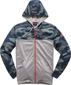 RECKON ZIP HOODIE NAVY/CAMO 2X