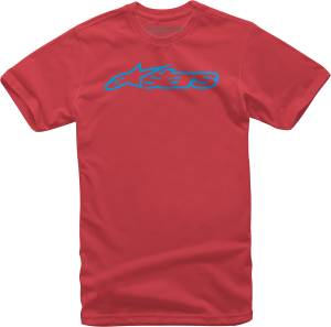 BLAZE TEE RED/BLUE 2X