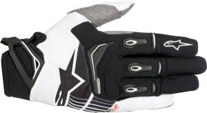 TECHSTAR GLOVES BLACK/WHITE 2X