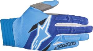 AVIATOR GLOVES AQUA BLUE 2X