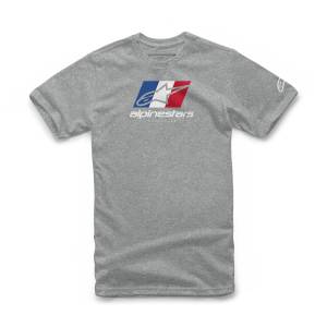 WORLD TOUR TEE GREY HEATHER MD