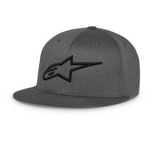 AGELESS FLATBILL HAT CHARCOAL/BLACK LG/XL