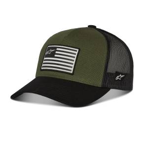 FLAG SNAPBACK HAT MILITARY/ BLACK O/S