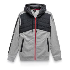 ALLTIME HYBRID JACKET HEATHER GREY/BLACK MD