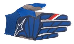 AVIATOR GLOVES BLUE/WHITE 2X