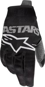 YOUTH RADAR GLOVES BLACK/WHITE MD