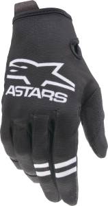 YOUTH RADAR GLOVES BLACK/WHITE 2XS