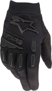 FULL BORE GLOVES BLACK/BLACK 2X