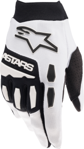 FULL BORE GLOVES WHITE/BLACK 2X