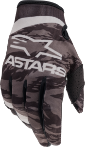 YOUTH RADAR GLOVES BLACK/GREY Y3XS