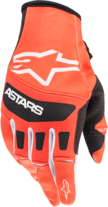 TECHSTAR GLOVES ORANGE/BLACK 2X