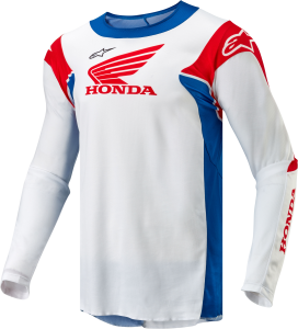 HONDA RACER ICONIC JERSEY WHT/BR BLUE/BR RED 2X