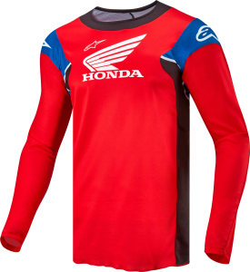 HONDA RACER ICONIC JERSEY BRIGHT RED/BLACK/WHITE 2X