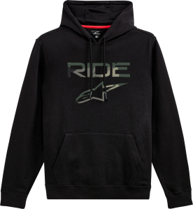 RIDE 2.0 CAMO HOODIE BLACK 2X