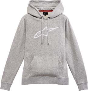 WOMENS AGELESS V2 HOODIE GREY HEATHER 2X