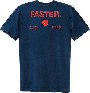 FASTER TEE NAVY 2X