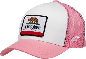 WOMEN'S CALI 2.0 HAT WHITE/PINK