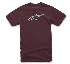 AGELESS CLASSIC TEE MAROON/MIST 2X