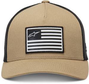 FLAG SNAPBACK HAT SAND/BLACK