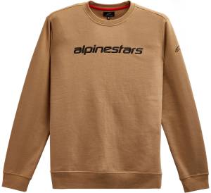 LINEAR CREW FLEECE SAND/BLACK SM